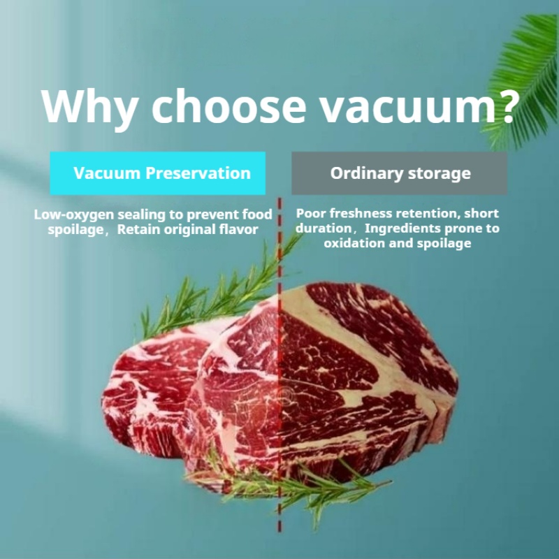 Food Vacuum Sealer Machine - آلة تفريغ الهواء الرقمية التجارية لحفظ