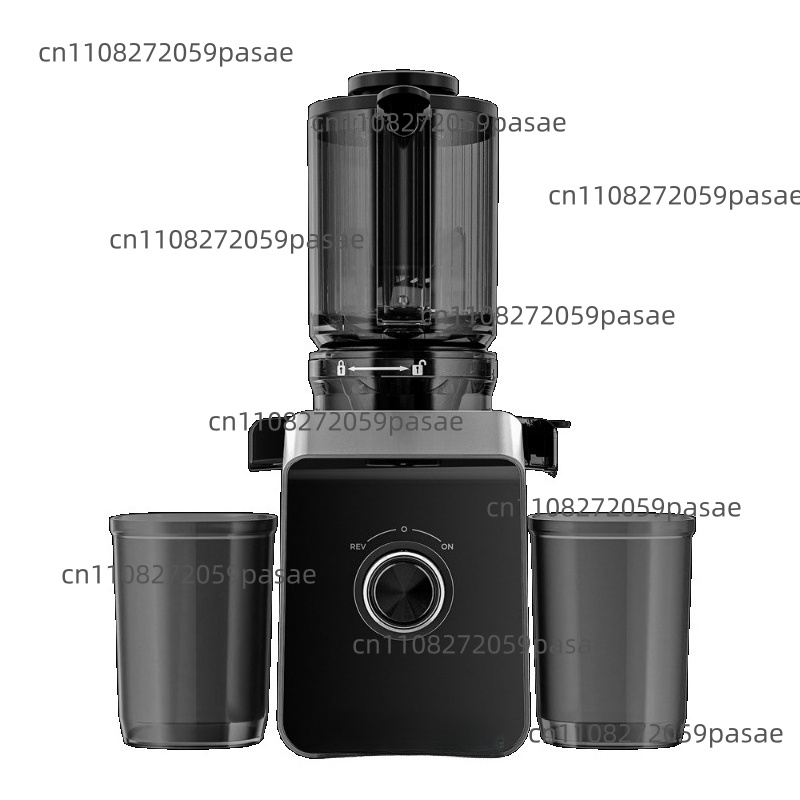 Electric Slow Juicer Cold Press - عصارة فواكه بفتحة واسعة وسرعة منخفضة،