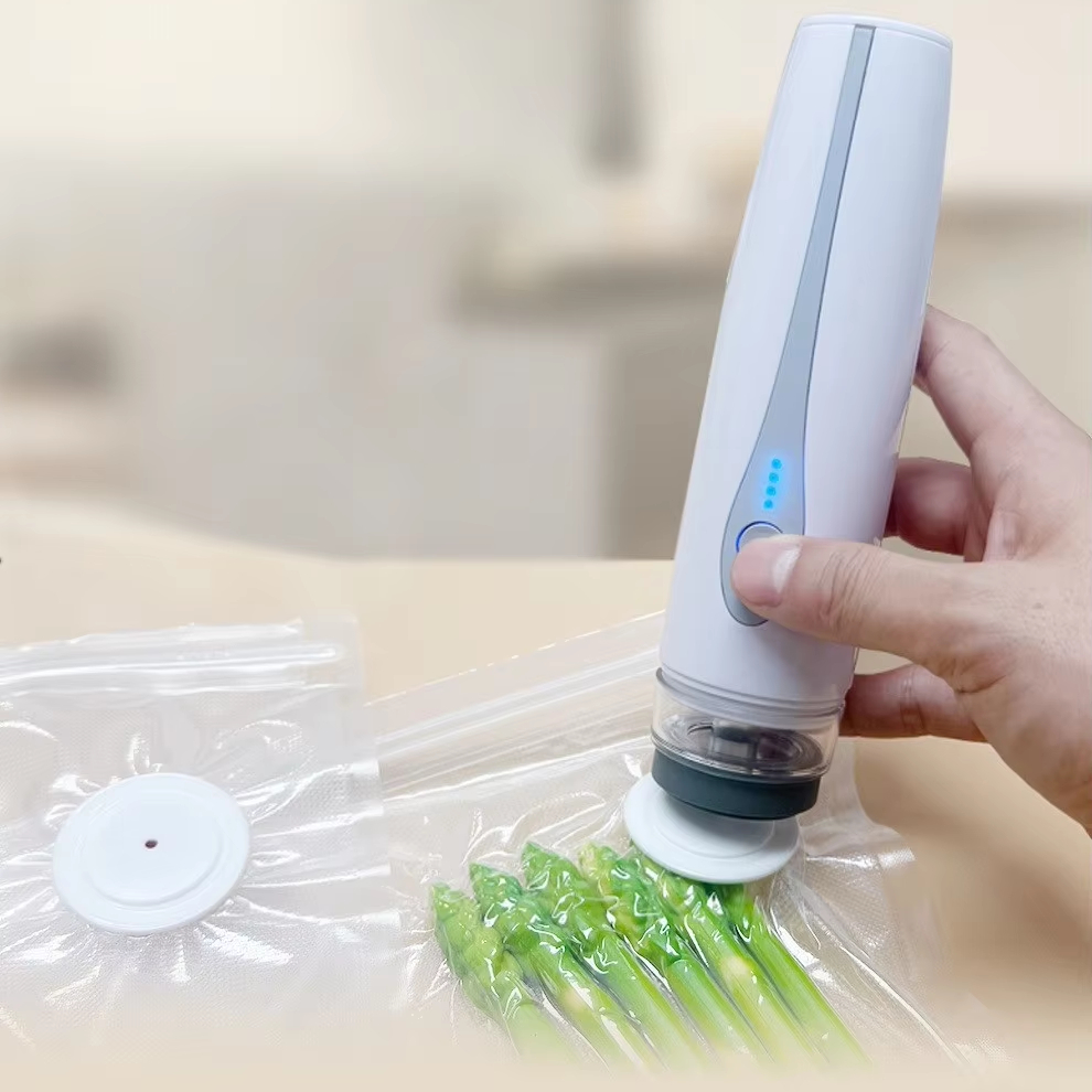 Food Vacuum Sealer Machine - آلة تغليف بالتفريغ الهوائي أوتوماتيكية صغيرة