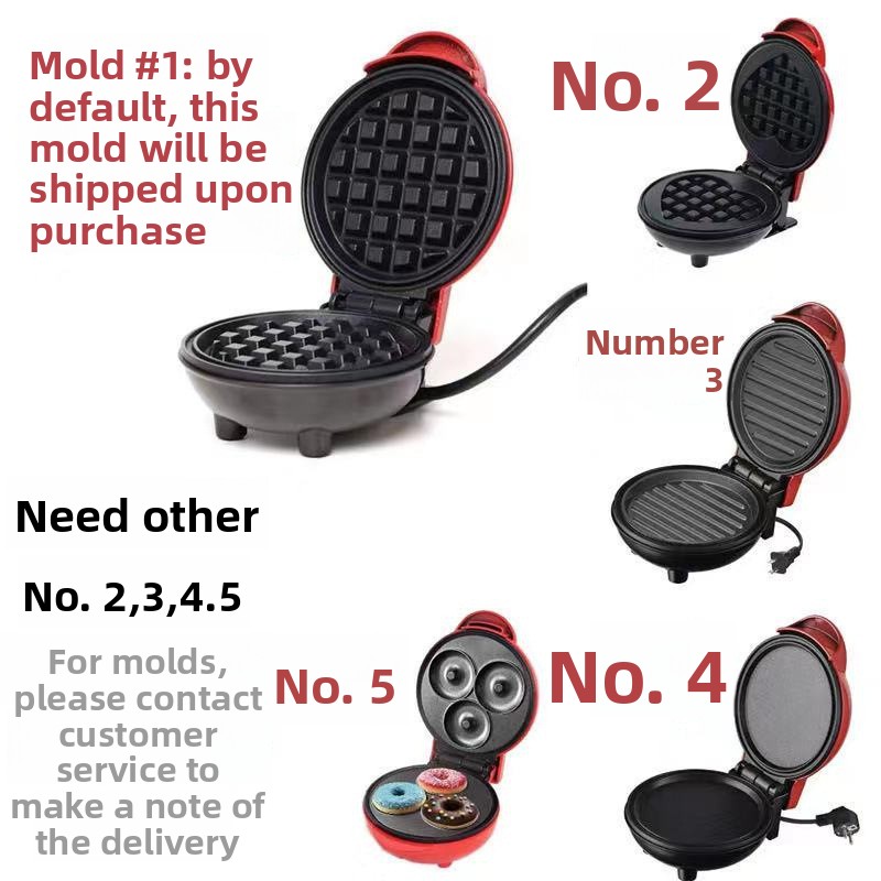 جيهوان، جهاز صغير لتحضير وجبة  - مراجعة Mini Waffle Maker Machine وسعره