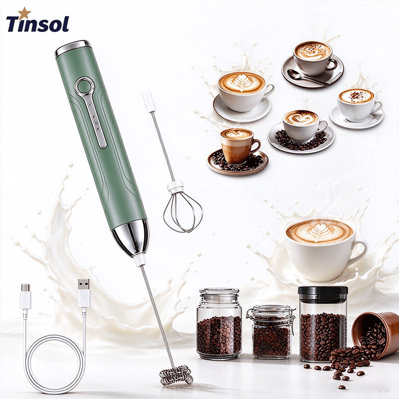 تينسول: جهاز صنع رغوة الحليب ا - مراجعة Portable Blender Usb Rechargeable وسعره