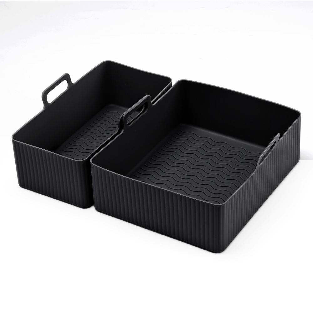 بطانة سيليكون قابلة لإعادة الا - مراجعة Air Fryer Silicone Pot Liner وسعره