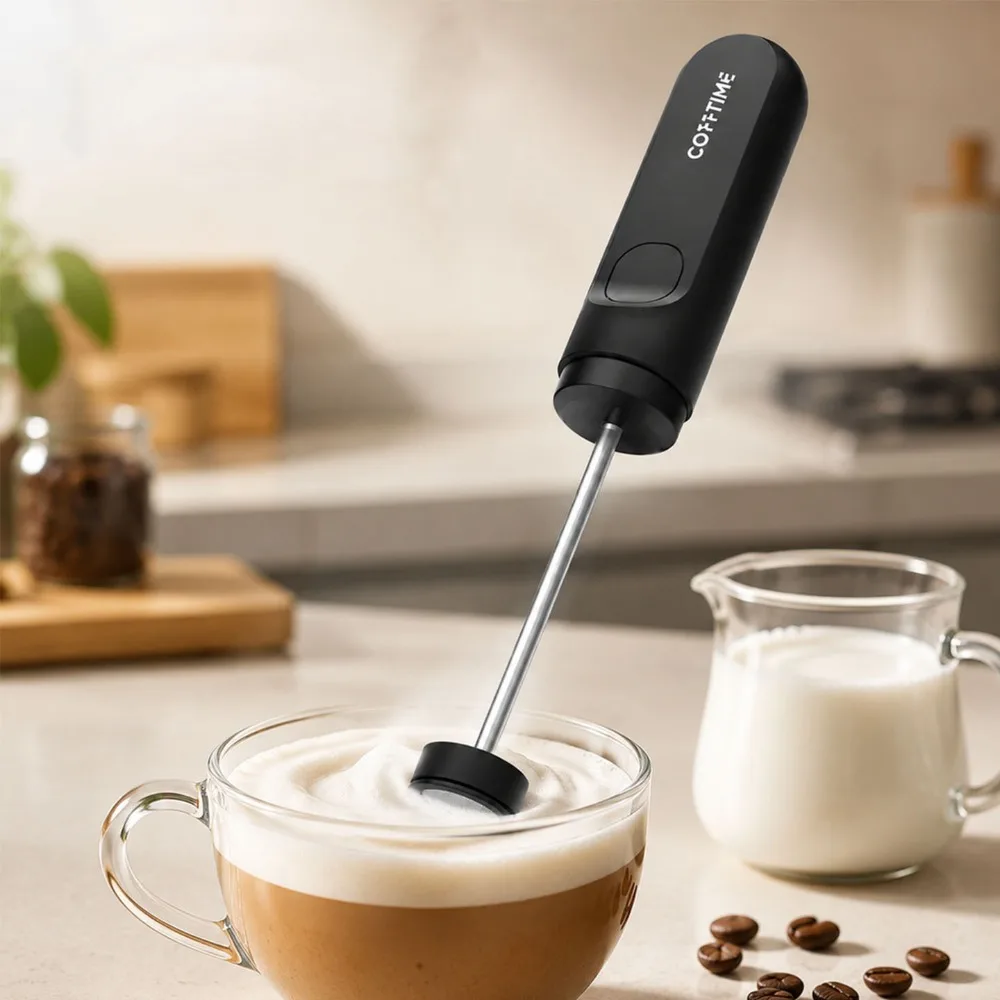 جهاز كهربائي لصنع رغوة الحليب، - مراجعة Electric Milk Frother Handheld وسعره