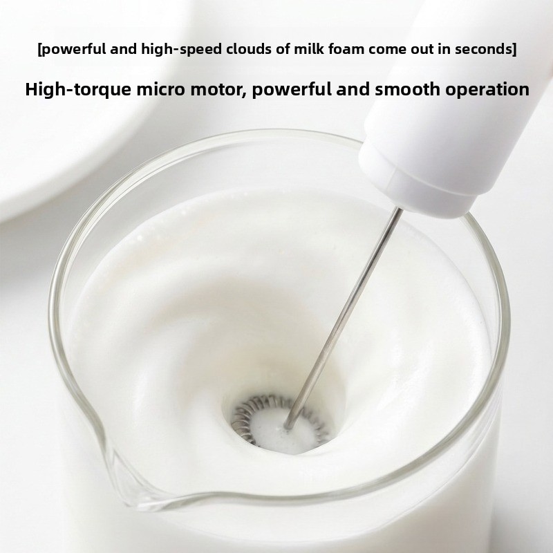 خلاط حليب كهربائي محمول، خفاقة - مراجعة Electric Milk Frother Handheld وسعره