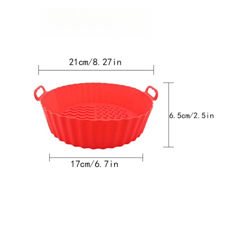 بطانات سيليكون لقلاية الهواء،  - مراجعة Air Fryer Silicone Pot Liner وسعره
